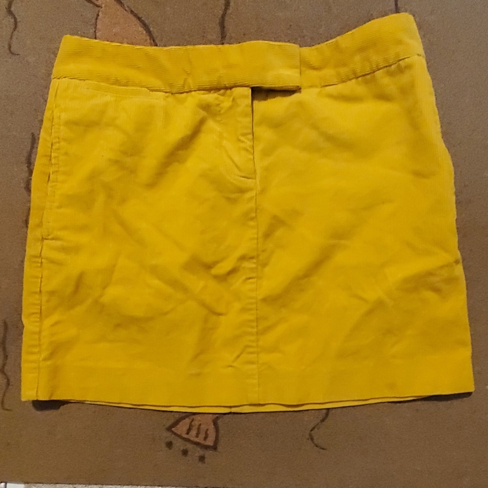 JCrew corduroy skirt